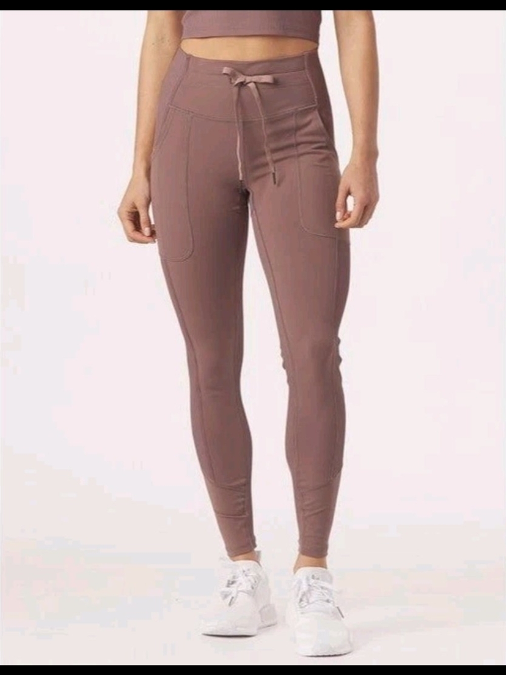 GLYDER LEGGINGS Street Legging: Lavender Bark Sz XS NWT